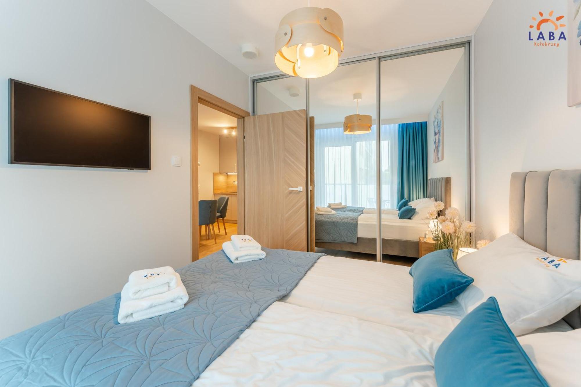 Laba Kolobrzeg Apartamenty Kollataja Z Parkingiem Exterior photo